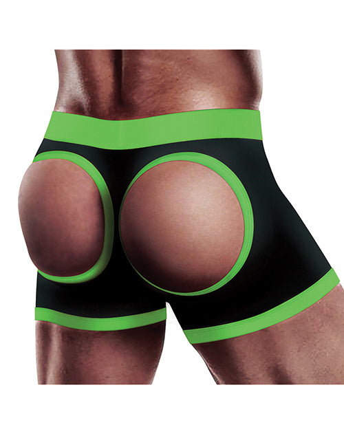 Get Lucky Strap On Boxers - Black/Green XL-XXL Product Image.