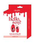 Hola sexy! Tiger Lily Panty Vibe - Control remoto, resistente al agua, 10 patrones de vibración