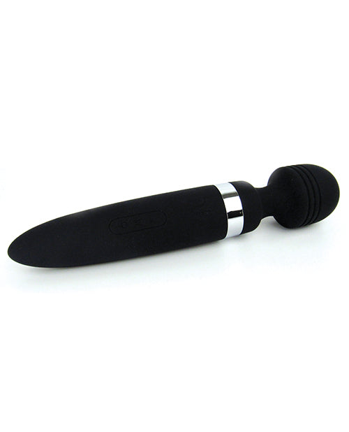 Voodoo Power Wand 28X - Negro: El maestro del placer inalámbrico Product Image.