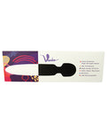 Voodoo Power Wand 28X - Negro: Maestro del placer inalámbrico