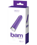 Bala recargable Vedo Bam: 10 modos, bala vibradora resistente al agua, compacta y potente