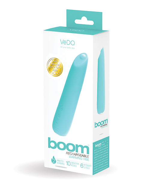 Vedo Boom Turquoise Ultra Powerful Vibe Product Image.