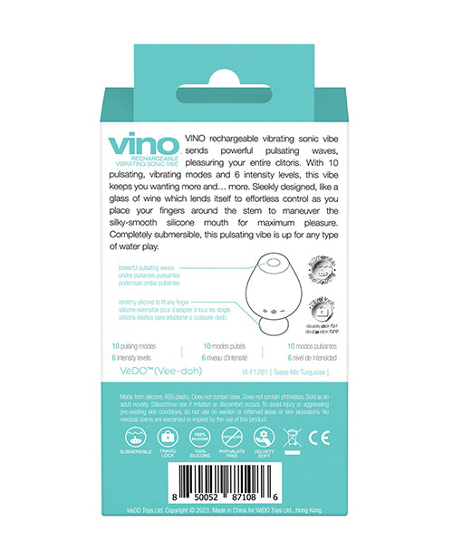 Vedo Vino: Rechargeable Sonic Vibe Product Image.