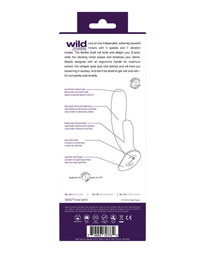 Vedo Wild Rechargeable Dual Vibe