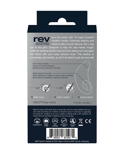 Vedo Rev C Ring: Intimate Pleasure Revolutionized Product Image.