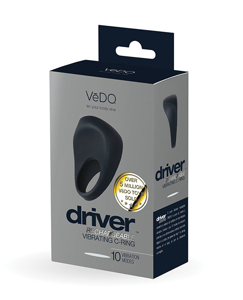 Vedo Driver Rechargeable C Ring in Passionate Purple Product Image.