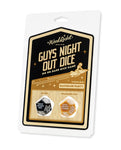 Juego de dados Wood Rocket Guys Night Out Do or Dare: eleva tus aventuras