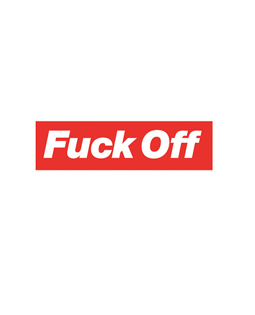 木火箭“Fuck Off”琺瑯別針 - 大膽的個性宣言 Product Image.