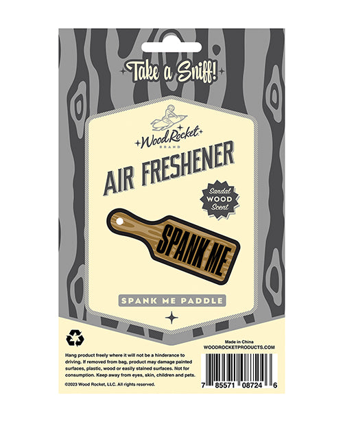 Wood Rocket Spank Me Air Freshener - Sandalwood Product Image.