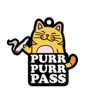 Wood Rocket Purr Purr Pass Air Freshener - Green Grass Scent