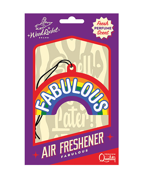 Wood Rocket Fabulous Air Freshener - Perfume - featured product image.