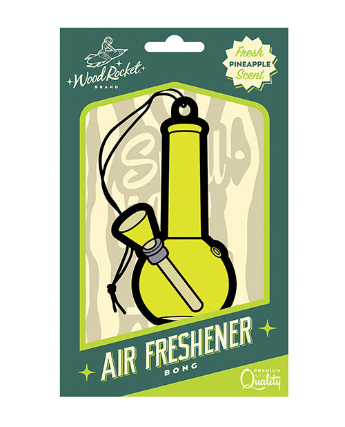 Wood Rocket Bong Air Freshener - Pineapple Product Image.