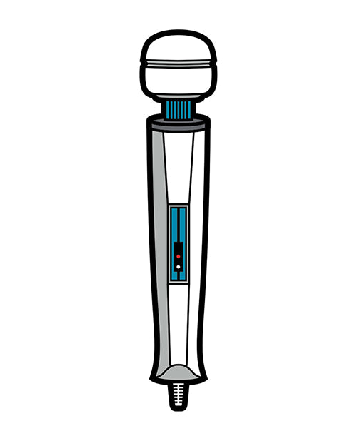 使用白色木質火箭性玩具魔杖別針增添一絲俏皮魅力！ Product Image.