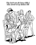 Ultimate Bachelorette Party Colouring Book by Wood Rocket