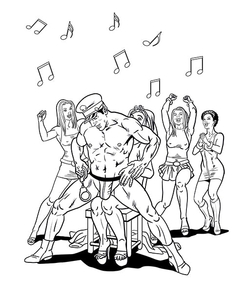 Ultimate Bachelorette Party Colouring Book by Wood Rocket Product Image.