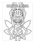 Killer Buds Adult Colouring Book: A Whimsical Journey into Horror and Fantasy