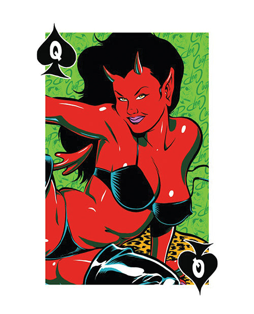 Coop's Sultry Pinup Playing Cards Product Image.