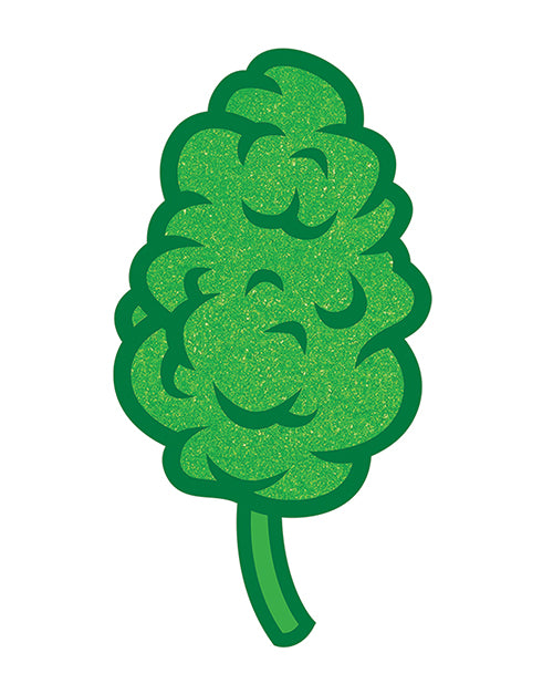 Wood Rocket Weed Nug Pin in Green Product Image.