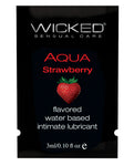 Lubricante a base de agua con sabor a vainilla Wicked Aqua