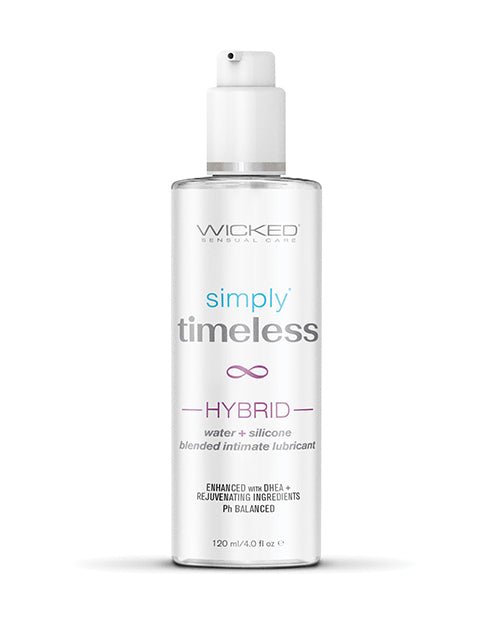 Lubricante híbrido Wicked Sensual Care Simply Timeless - 4 oz Product Image.