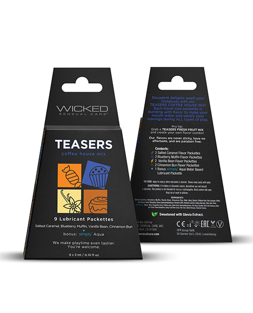 Wicked Sensual Care Teasers Coffee House Mix: A Flavoured Love Affair Product Image.