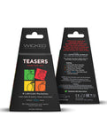 Wicked Sensual Care Teasers Paquetes de lubricantes con mezcla de frutas frescas