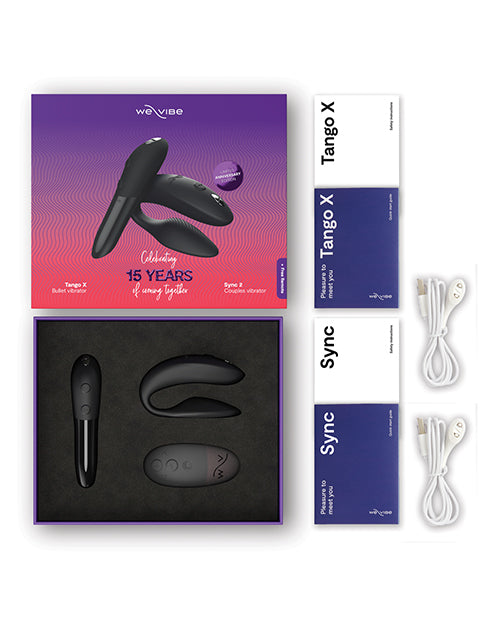 Colección del 15º aniversario de We-Vibe: Sync 2 y Tango X Duo Product Image.