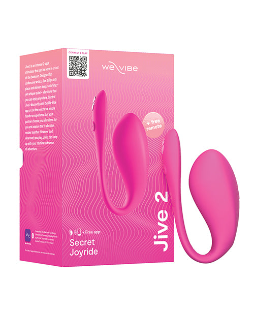 Shop for the We-Vibe Jive 2 - Electric Pink at My Ruby Lips