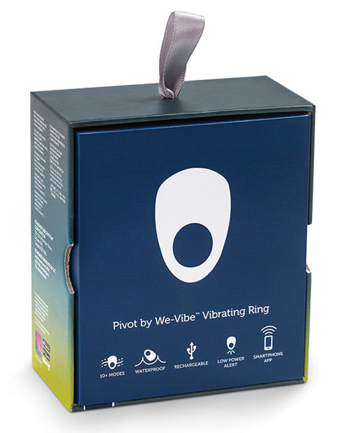 We-Vibe Pivot Blue Couples' Vibrator Product Image.