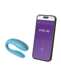We-vibe Sync Go: placer manos libres y ajuste personalizado en violeta claro