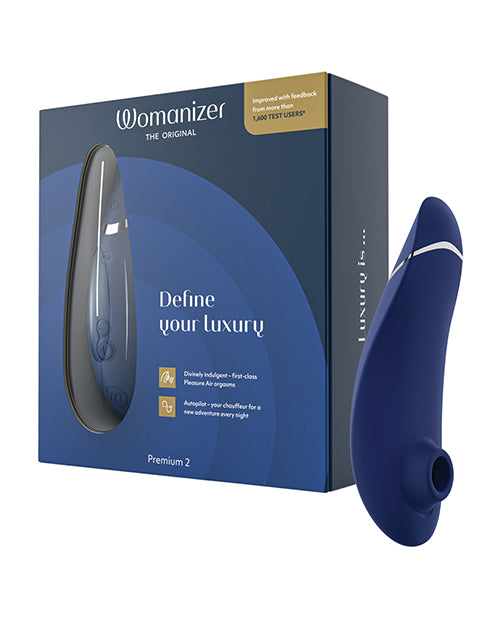 Womanizer Premium 2: Blueberry Bliss - Máximo placer y discreción Product Image.