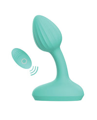 Pink Elephant Dreamer Rechargeable Vibe with Remote centered on a white background - featured product image.