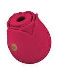 Vibrador para clítoris Secret Kisses Rosegasm Air Rose Bud - Rojo