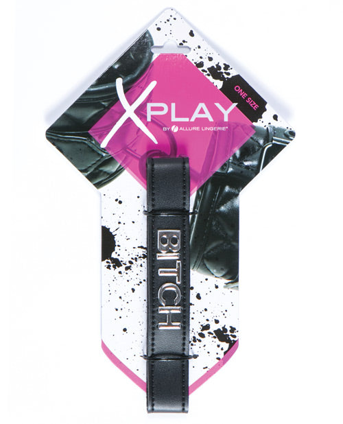 X-Play Talk Dirty to Me Collar - Sensual Bondage Aventura Product Image.