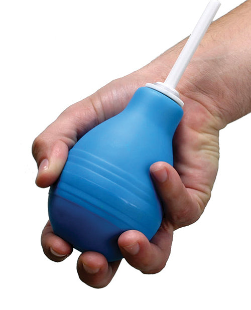 Bombilla de enema de limpieza sin esfuerzo - Azul: el mejor compañero de cuidado personal Product Image.