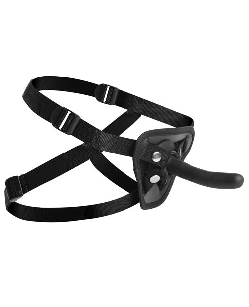 Strap U Pegged Pegging Dildo w/Harness Set Product Image.