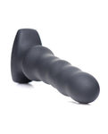 ThunderPlugs Vibrating & Squirming Plug with Remote - Black