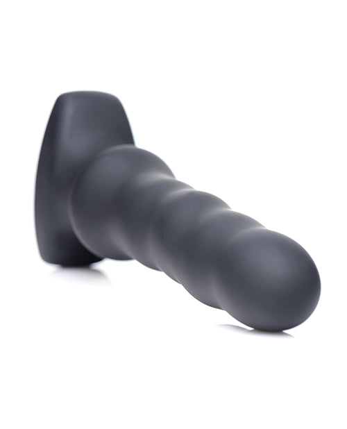 ThunderPlugs Plug Vibrador y Retorcido con Control Remoto - Negro Product Image.