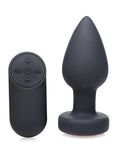 Bootysparks Silicone Vibrating LED Plug - Ignite Your Passion