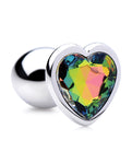 Bootysparks Rainbow Prism Corazón Anal Plug