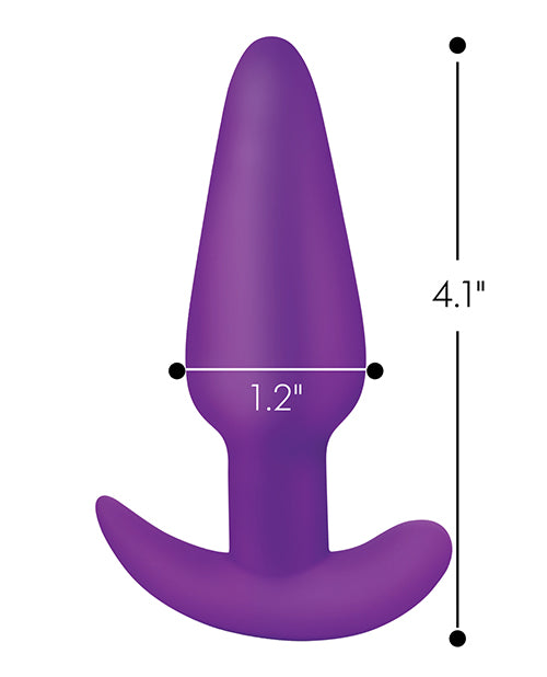 Bang! 21x Vibrating Silicone Butt Plug with Remote - Ultimate Pleasure Experience Product Image.