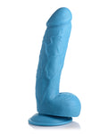 Pop Peckers 8.25" Realistic Purple Dildo