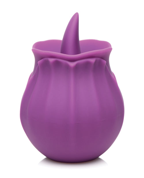 Inmi Bloomgasm Wild Violet 10X Licking Stimulator - Shower-Friendly Pleasure Product Image.