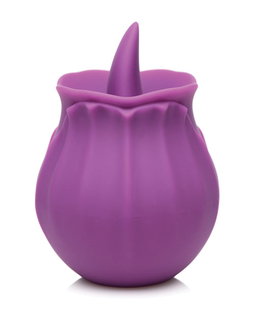 Inmi Bloomgasm Wild Violet 10X Estimulador de lamido - Placer apto para la ducha Product Image.