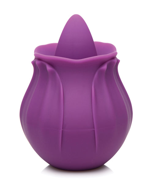 Inmi Bloomgasm Wild Violet 10X Estimulador de lamido - Placer apto para la ducha Product Image.