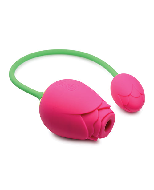 Inmi Bloomgasm 5X Suction Rose Duet - Rosa: placer dual y deleite sensorial Product Image.