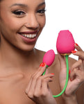 Inmi Bloomgasm 5X 吸力玫瑰二重奏 - 粉紅色：雙重愉悅和感官愉悅