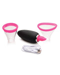 Inmi Shegasm Lickgasm Mini 10X Stimulator - Black/Pink