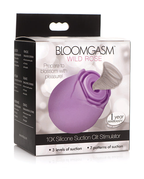 Inmi Bloomgasm Wild Rose Clit Sucker: intenso placer de succión Product Image.