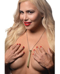 Charmed 7x Vibrating Necklace: Fashionable Pleasure On-The-Go